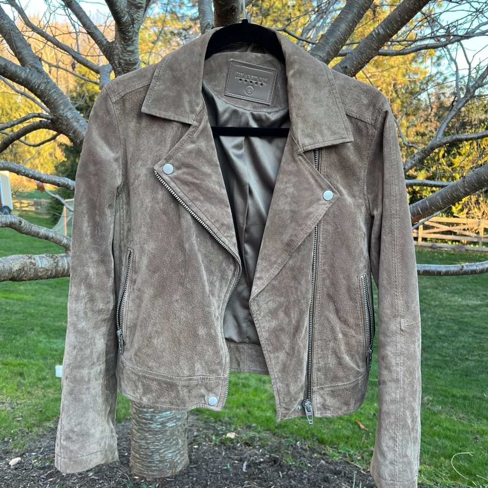 Blank NYC Leather Moto Jacket